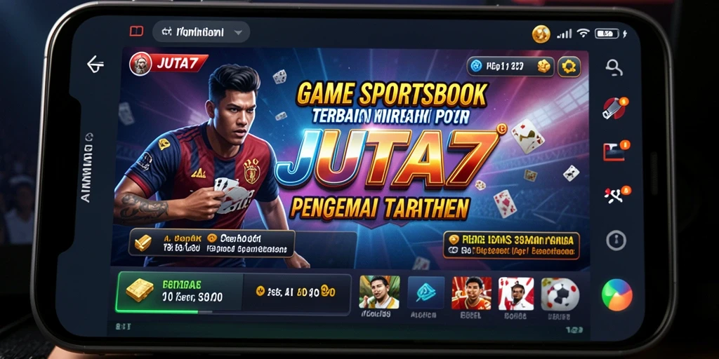 Tampilan gameplay yang menampilkan taruhan olahraga di JUTA7.