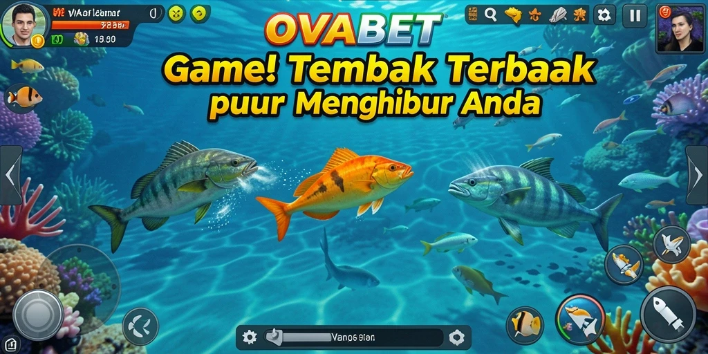 Screenshot gameplay Tembak Ikan yang seru di OVABET.